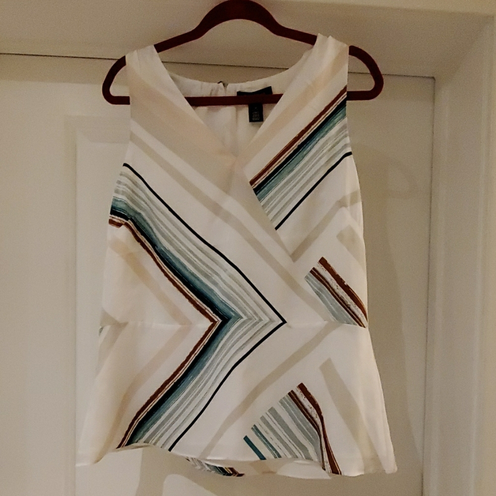 WHBM multicolored tank top size M